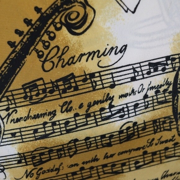 Laura & Jayne Two Vintage 90s Music Print Plus Size Button Up Top 20W - Picture 3 of 16